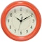 Infinity Instruments Spartan Orange Wall Clock, 8 in. 12836OR-2042 - alternate 1